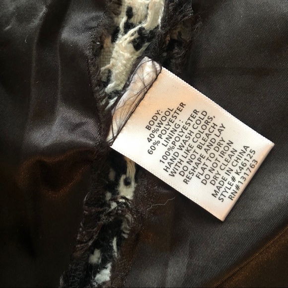 Knitted Dove Wool Gingham Short Sleeve Dress - Picture 4 of 10